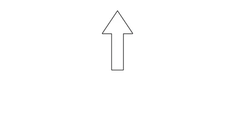 Arrow icon. 4k animation Stock Footage 306029952