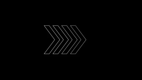 Arrow icon. 4k animation Stock Footage 306029965
