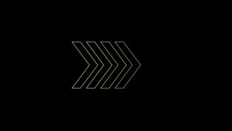 Arrow icon. 4k animation Stock Footage 306029978