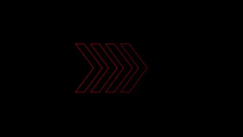 Arrow icon. 4k animation Stock Footage 306029980