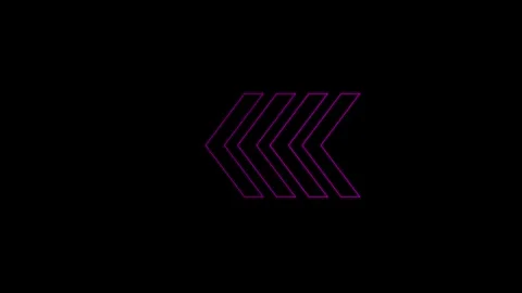 Arrow icon. 4k animation Stock Footage 306029986