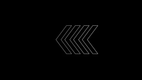 Arrow icon. 4k animation Stock Footage 306029996