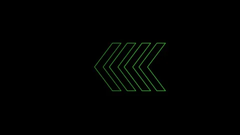 Arrow icon. 4k animation Stock Footage 306030008
