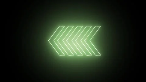 Arrow icon. 4k animation Stock Footage 306030024