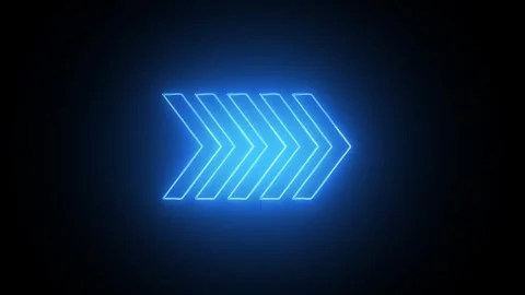Arrow icon. 4k animation Stock Footage 306030027