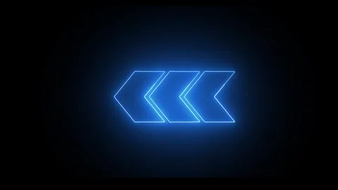 Arrow icon. 4k animation Stock Footage 306030062