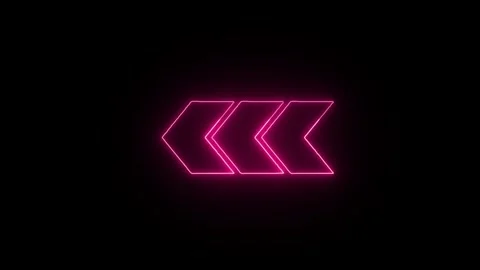 Arrow icon. 4k animation Stock Footage 306030069