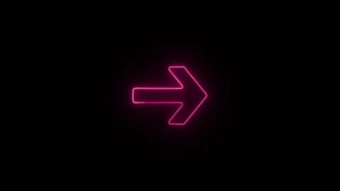 Arrow icon. 4k animation Stock Footage 306030073