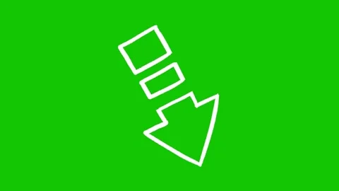 Arrow Icon Animation Collection Video stock 341541525