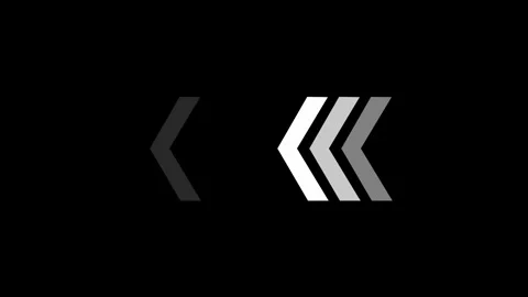 Arrow icon Animation Stock Footage 302700007