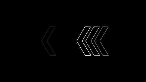 Arrow icon Animation Stock Footage 302700013