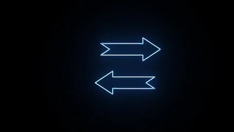 Arrow icon animation Stock Footage 306030703