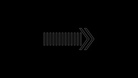 Arrow icon animation Stock Footage 306030707