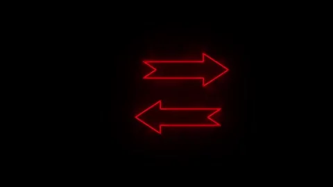 Arrow icon animation Stock Footage 306030729