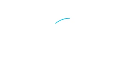 Arrow icon animation for video motion graphics Vídeo Stock 205604372