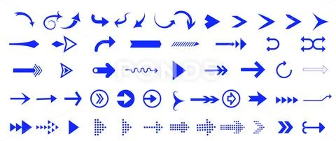 Arrow Icon, Arrow Vector Collection, Modern Arrows, Arrows Illustration 