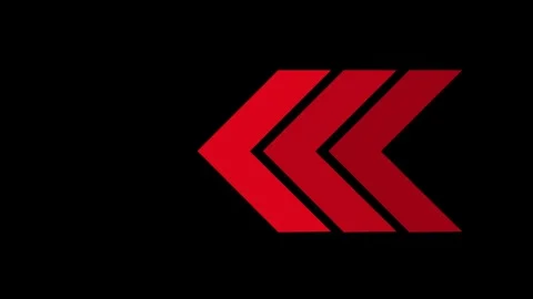 Arrow icon concept animation, arrows sign right to left animation concept, arrow Stock Footage 301088207
