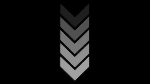 Arrow icon concept animation. Video stock 302912374