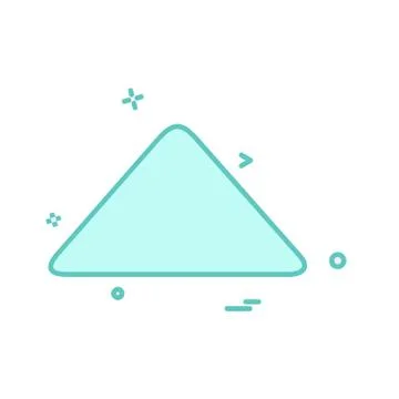 Up arrow icon design vector Stock Illustration