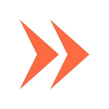 Arrow icon direction button pointer sign Stock Illustration