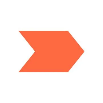 Arrow icon direction button pointer sign Illustrazione stock