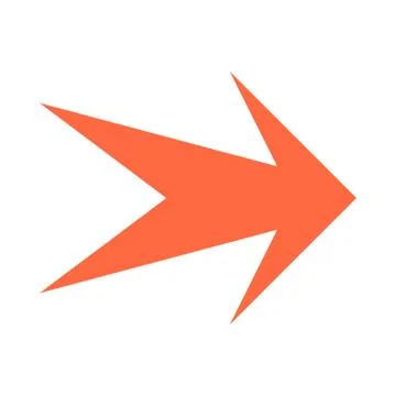 Arrow icon direction button pointer sign Illustrazione stock