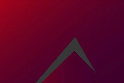 Arrow icon in flat design style. Arrow vector illustration on gradient back.. イラスト素材