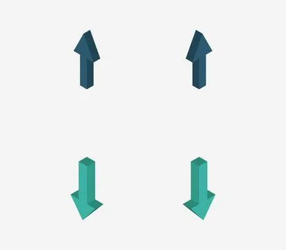 Arrow icon illustrated in vector on white background arrow icon illustrate... Stock Photos
