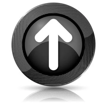 Up arrow icon Stock Illustration