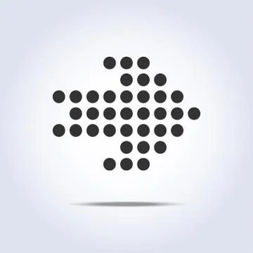 Arrow icon Stock Illustration