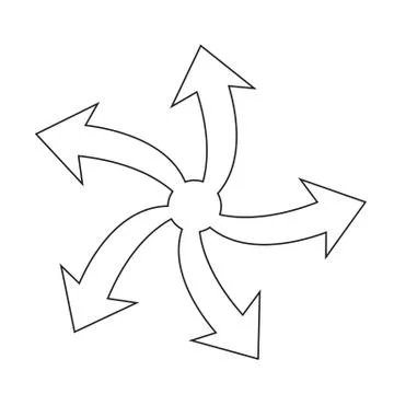 Arrow icon Stock Illustration