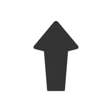 Up Arrow Icon Stock Illustration