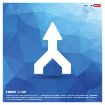 Up arrow icon イラスト素材