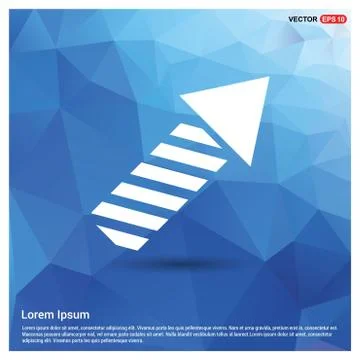 Up arrow icon 스톡 일러스트