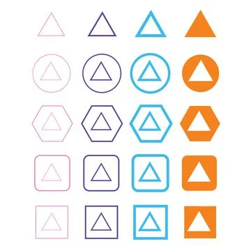 Arrow icon Illustrazione stock