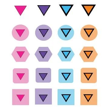 Arrow icon Illustrazione stock