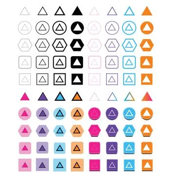 Arrow icon Illustrazione stock