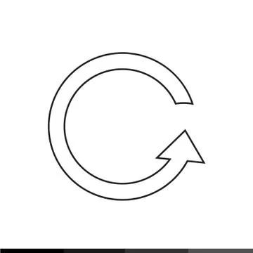 Arrow  icon illustration design Stock Illustration