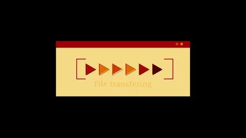 Arrow icon loading bar background. Stock Illustration