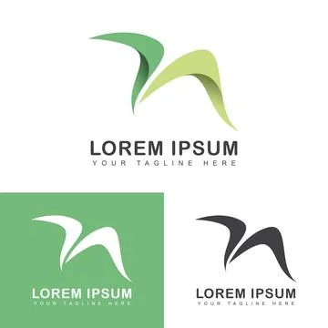 Arrow icon logo design Stock Illustration