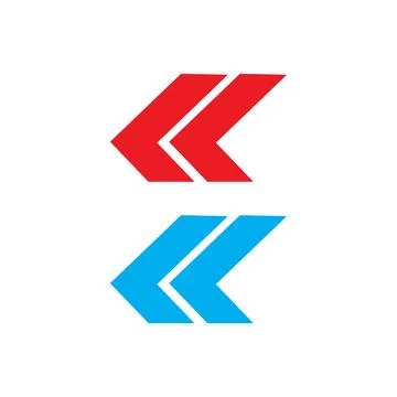 Arrow icon. Pointer sign. Direction symbol. Flat design style eps 10 Illustrazione stock