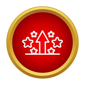 Arrow icon representing success, growth, and development 스톡 일러스트