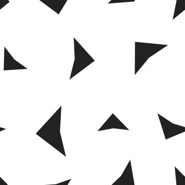 Arrow icon seamless pattern background. Business concept vector illustration. Stock Illustration