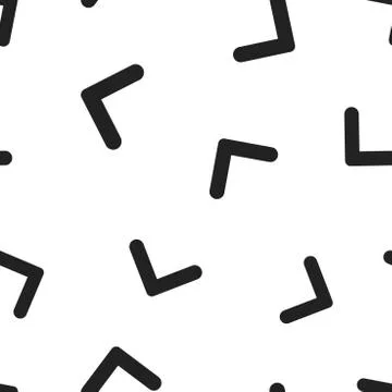 Arrow icon seamless pattern background. Business concept vector illustration. Stock Illustration