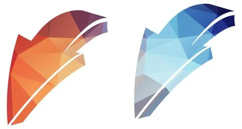 Arrow Icon Set Stock Illustration