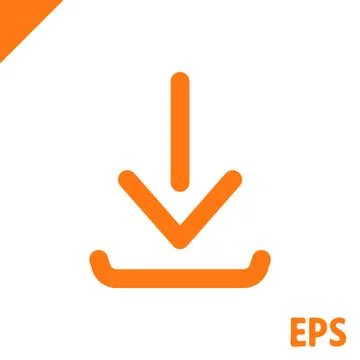 Arrow icon stock vector illustration flat design Illustrazione stock