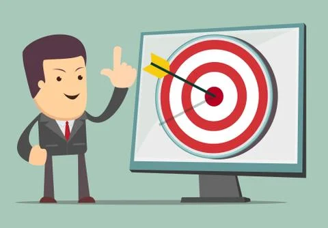 Arrow up Icon Success Increase Concept Stock Illustration