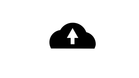 Arrow icon. Swipe up the animation button Stock Footage 303697958