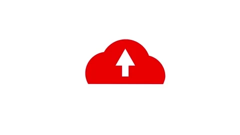 Arrow icon. Swipe up the animation button Stock Footage 303697966