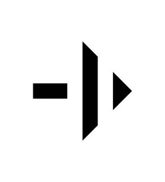 Arrow icon symbol vector. Arrow icon sign Stock Illustration